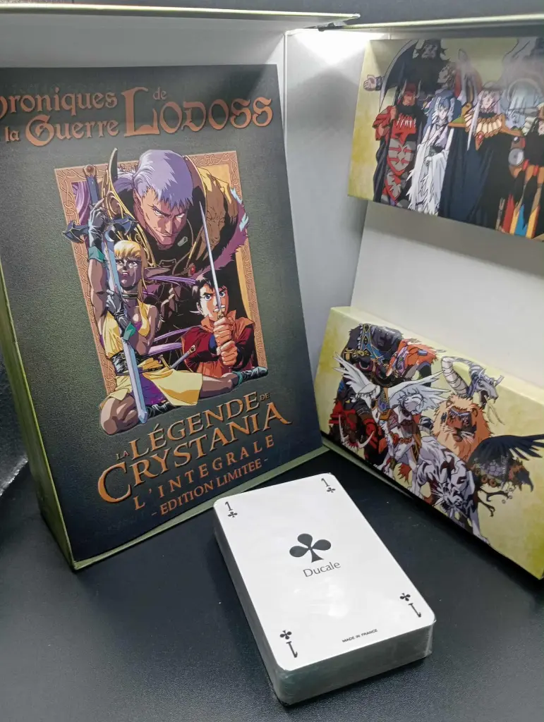 Coffret collector Lodoss + Crystania – intégrale fantasy, VO japonaise