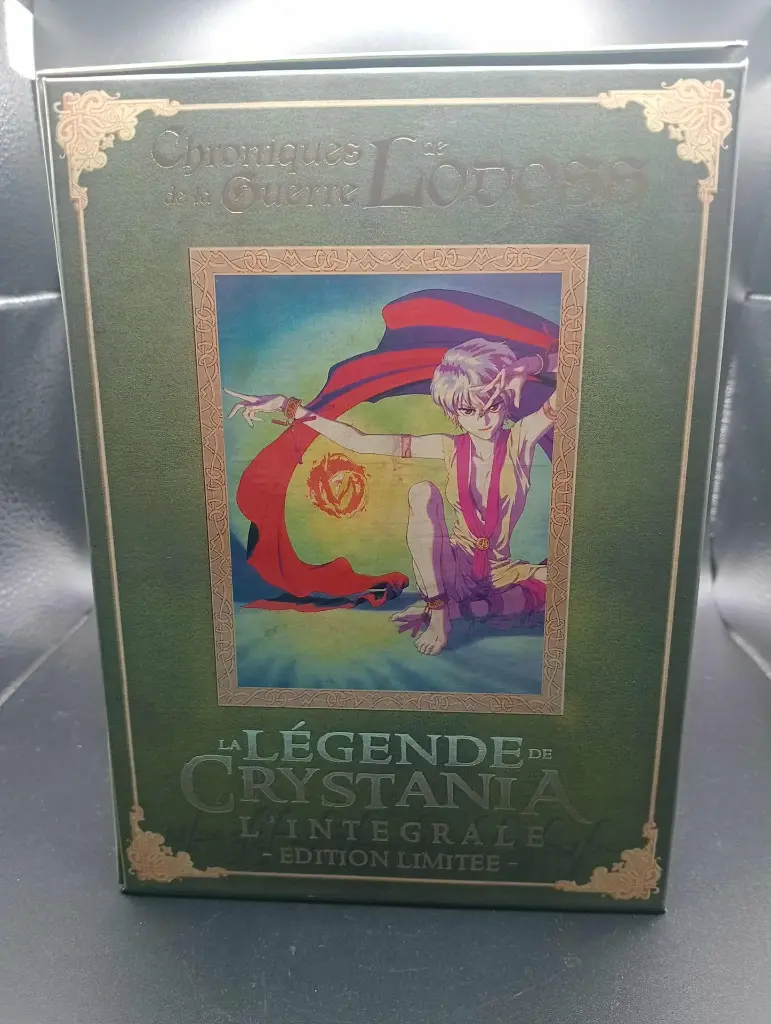 Coffret collector Lodoss + Crystania – intégrale fantasy, VO japonaise