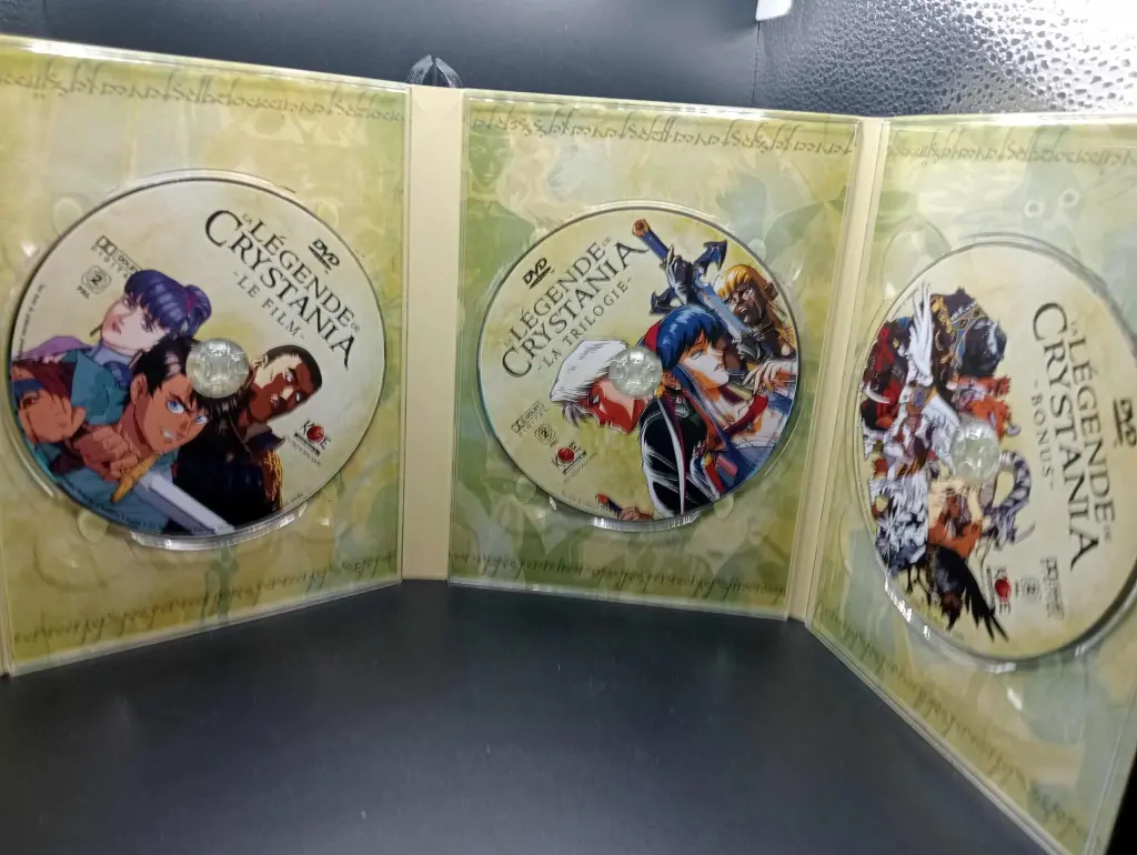 Coffret collector Lodoss + Crystania – intégrale fantasy, VO japonaise