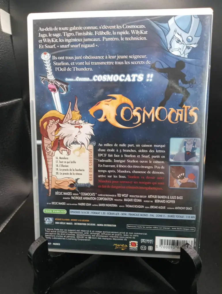 Cosmocats DVD Vol.4 – Épisodes 16-20 – Rare édition Déclic Images