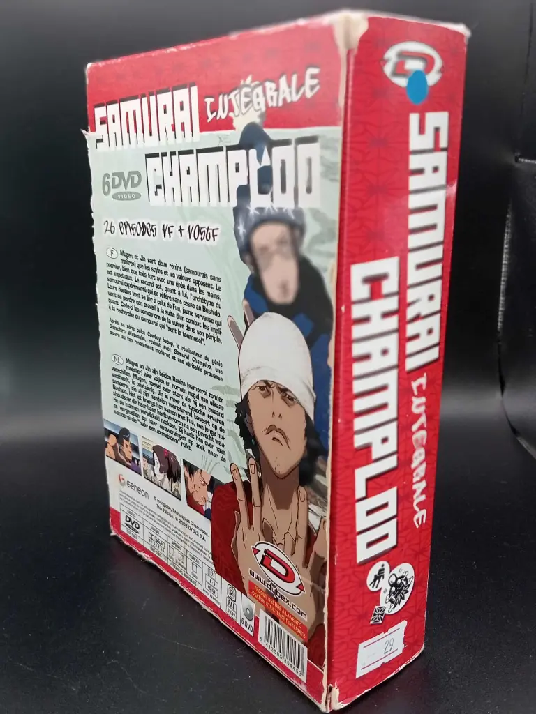 Samurai Champloo DVD Intégrale – 6 DVD – Très bon état – VF + VOST FR