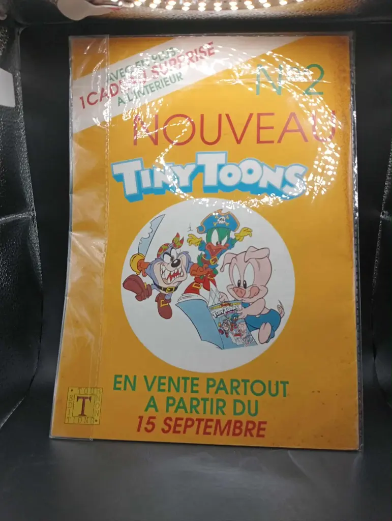 Magazine Tiny Toons N°1 – Hamton, Plucky & Dizzy en couverture (1992)