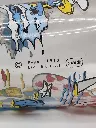 Verre schtroumpfs Bénédictin 1983 - la plage et la mer