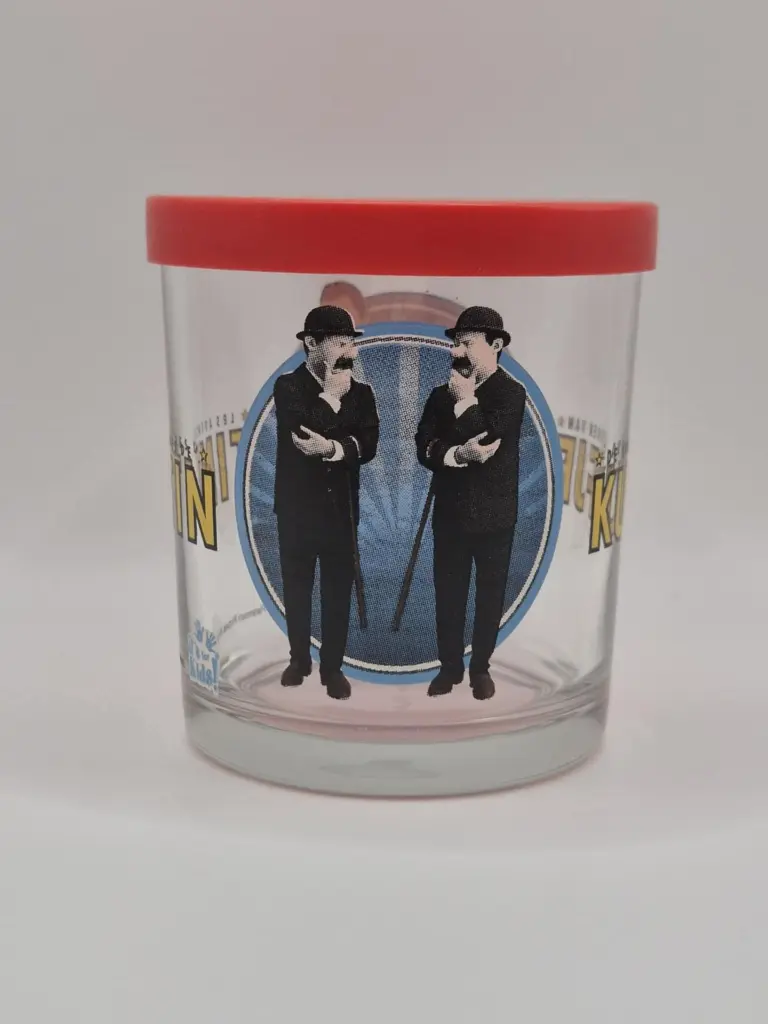 Verre Tintin 2012 - Tintin avec Dupont et Dupond