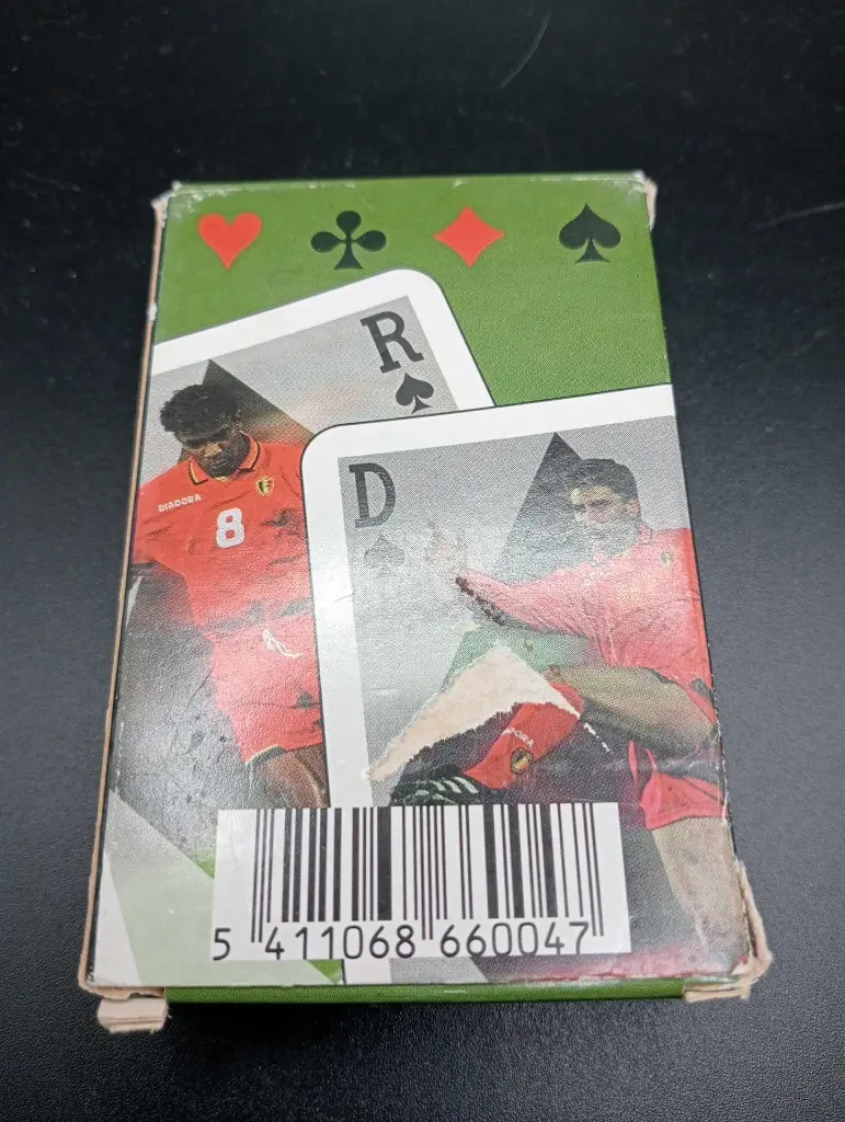 Jeu de cartes Diables Rouges – Cartamundi officiel, foot belge
