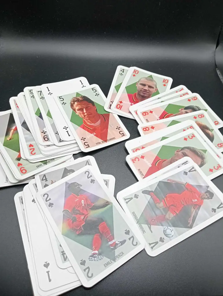 Jeu de cartes Diables Rouges – Cartamundi officiel, foot belge