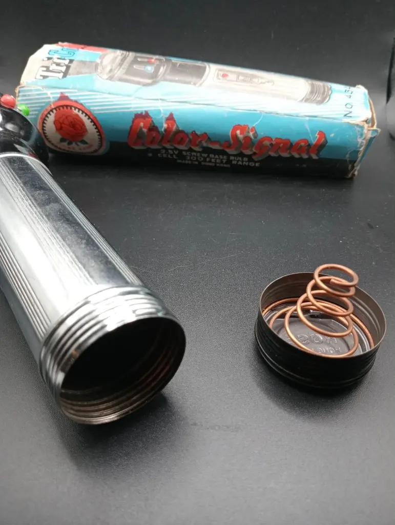 Lampe torche ROSE BRAND Color Signal No. 434 C (Hong Kong, 1960s)