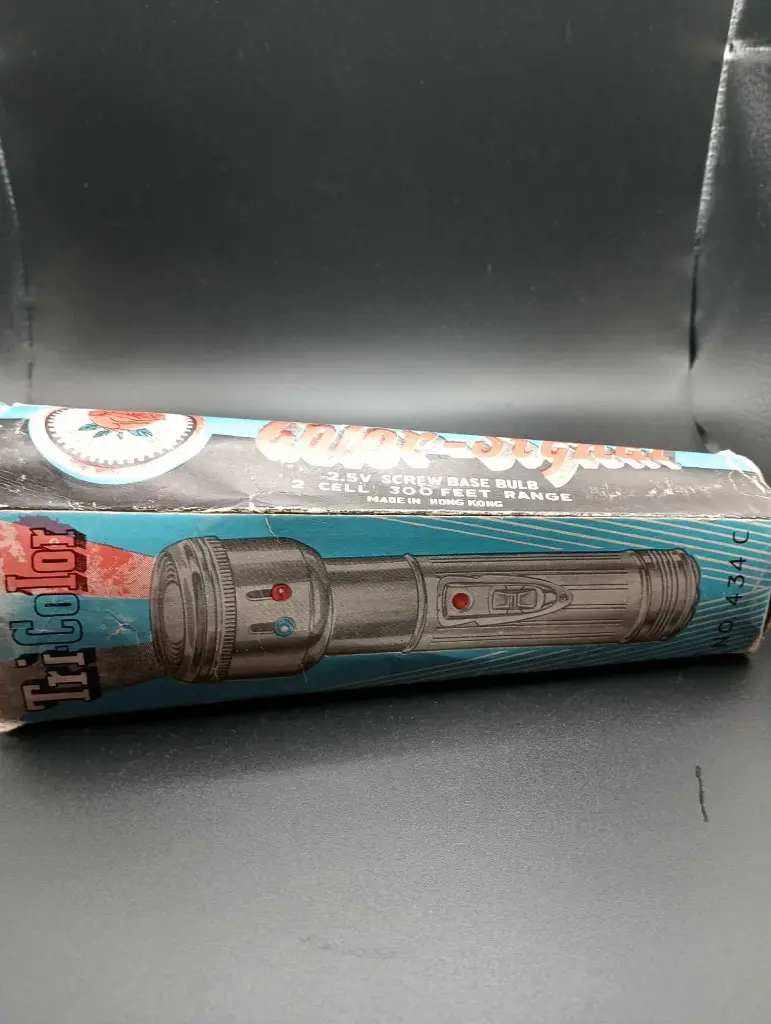 Lampe torche ROSE BRAND Color Signal No. 434 C (Hong Kong, 1960s)