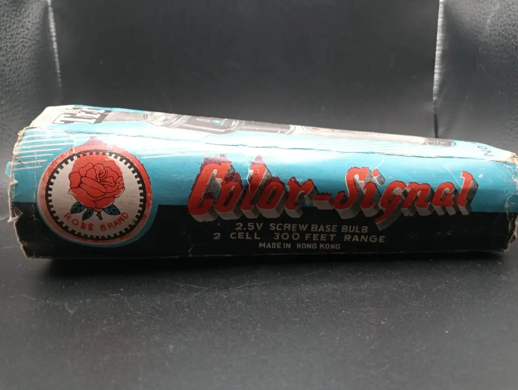 Lampe torche ROSE BRAND Color Signal No. 434 C (Hong Kong, 1960s)