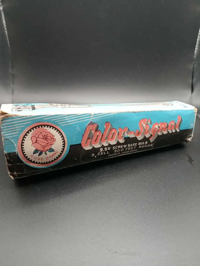 Lampe torche ROSE BRAND Color Signal No. 434 C (Hong Kong, 1960s)