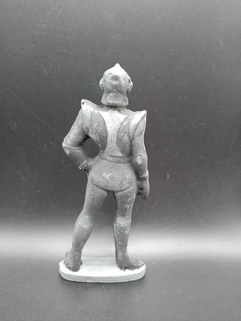 Figurine Actarus en plâtre à mouler soi-même (O.P.M. France, 1978)