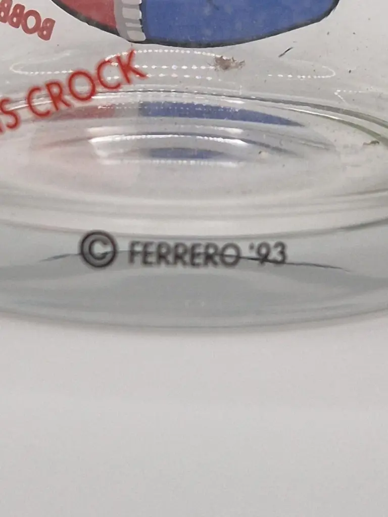 Verre Nutella 1993 Croc