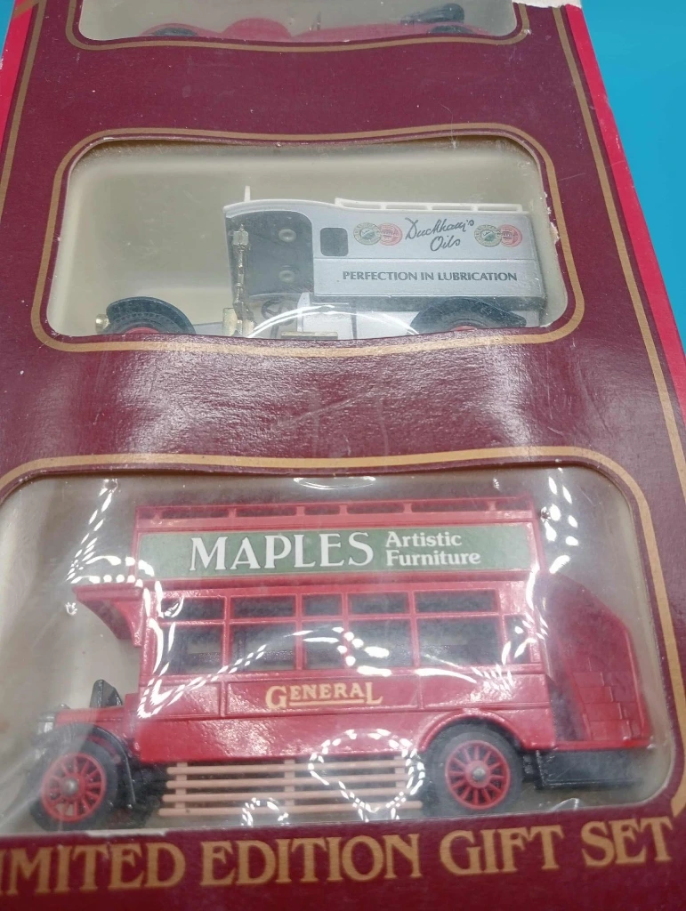 Coffret Matchbox Yesteryear édition limitée – 3 véhicules vintage