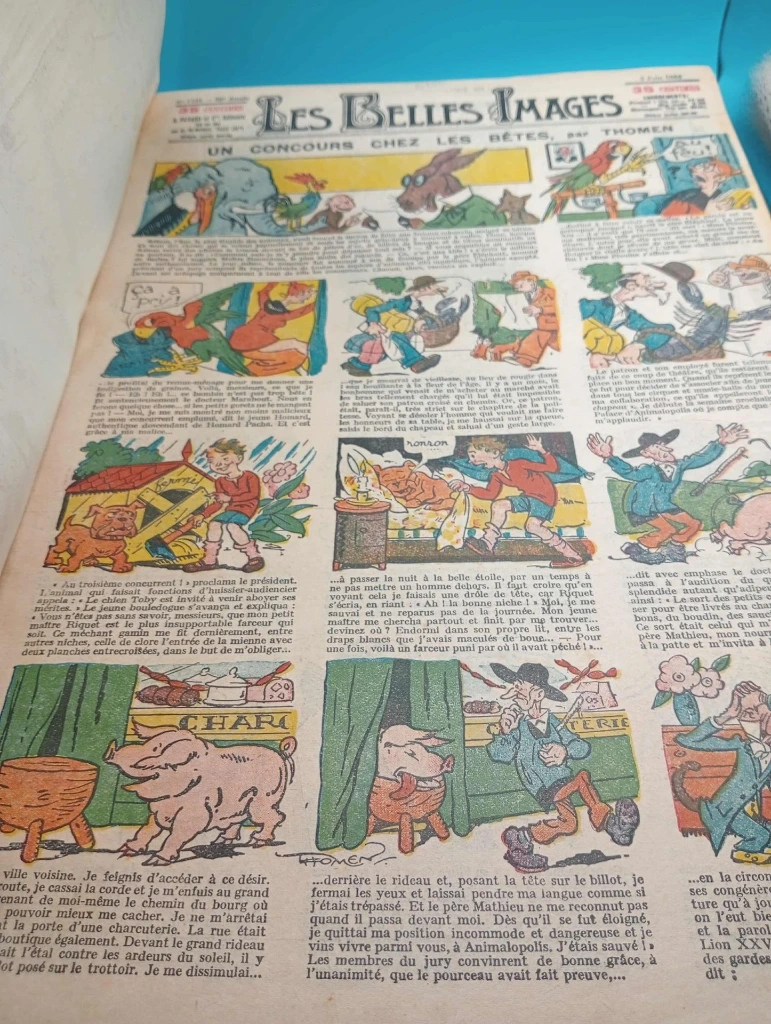 Album des Belles Images – 2 juin 1932 – BD vintage Fayard