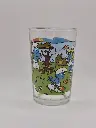 Verre schtroumpfs Bénédictin 1990 - cerf-volant et activités