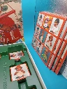 Jeu vintage Monchhichi Lotto Clipper – complet 36 cartes, 4 plateaux, boîte FR/NL, Made in Hong Kong