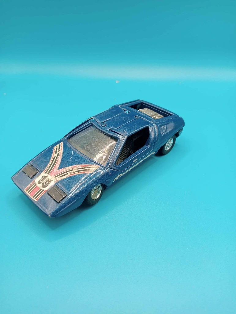 Voiture vintage Michelotti Lazer SS-901 – pull-back, Made in Hong Kong, n°18, échelle 1:36
