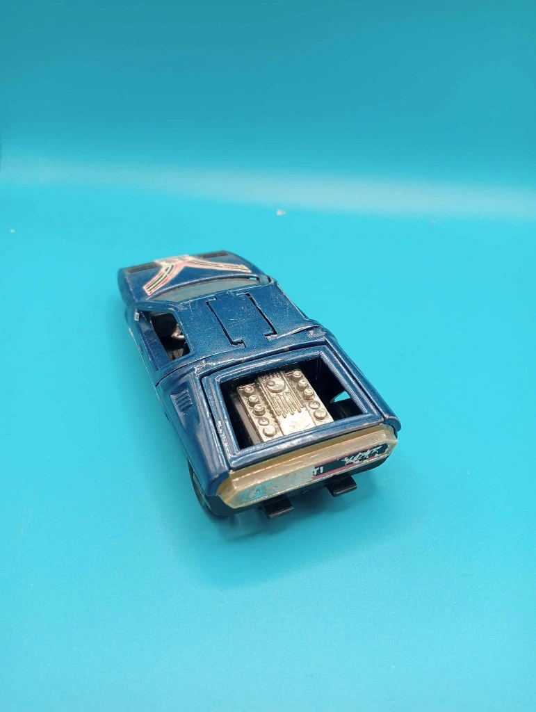 Voiture vintage Michelotti Lazer SS-901 – pull-back, Made in Hong Kong, n°18, échelle 1:36