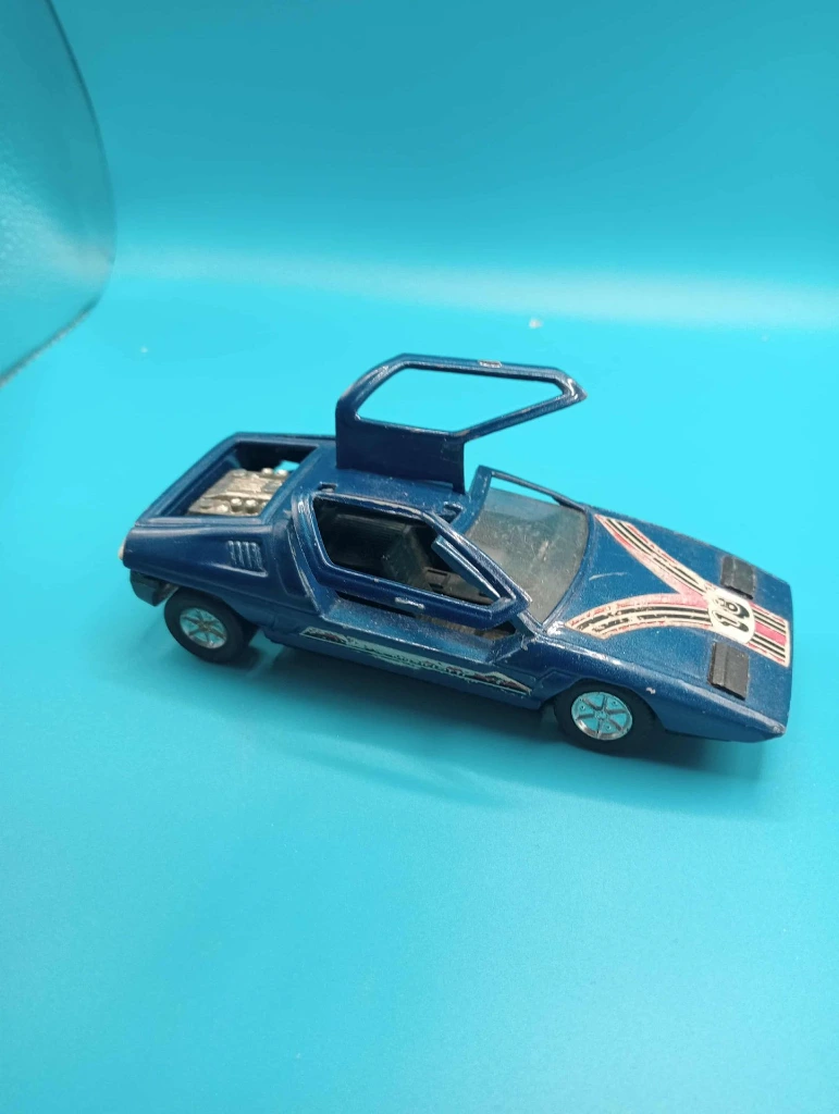 Voiture vintage Michelotti Lazer SS-901 – pull-back, Made in Hong Kong, n°18, échelle 1:36