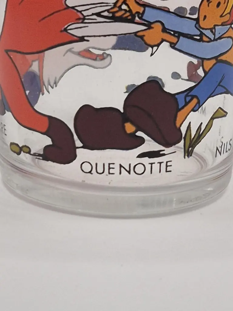 Verre Nils et les oies sauvages 1984