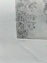Lithographie signée Dehoeters 1993, édition limitée 24/50, scène hivernale à trois personnages