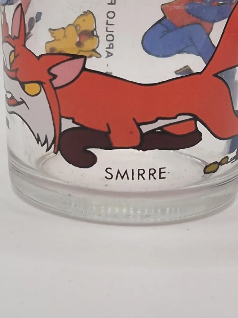 Verre Nils et les oies sauvages 1984