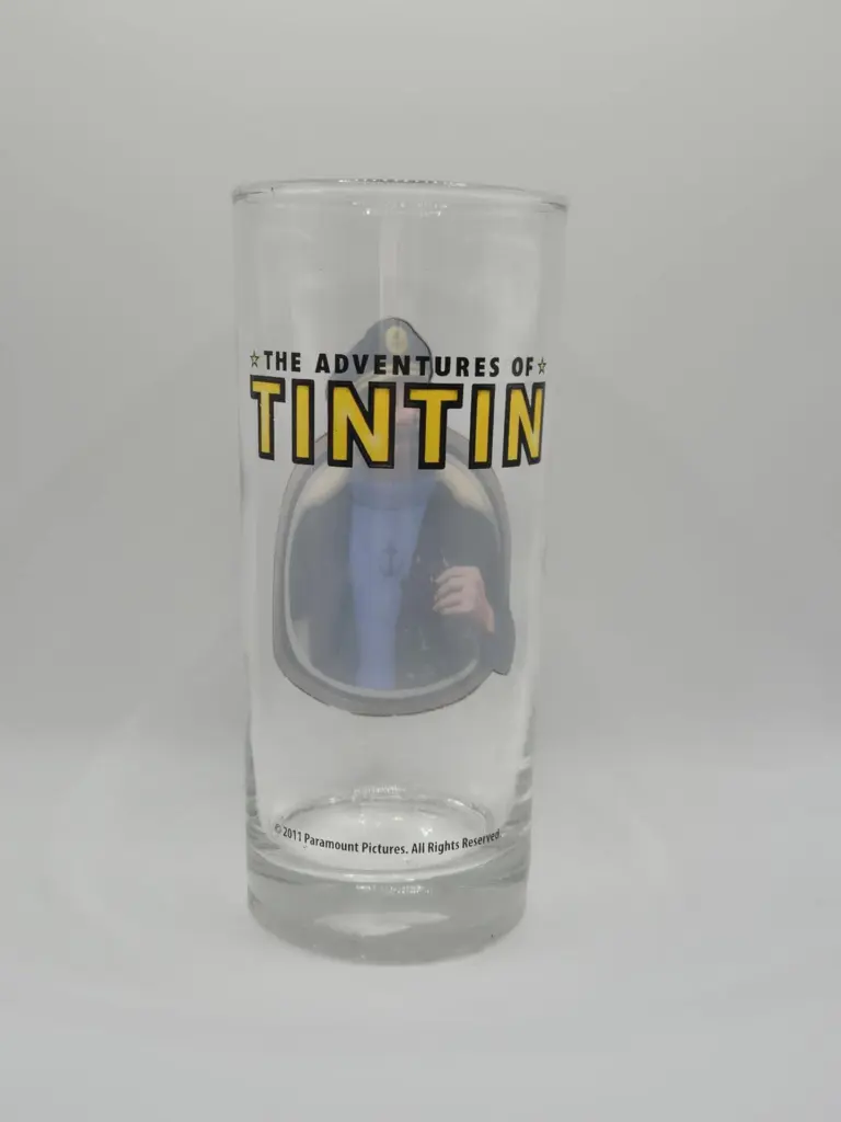 Verre Tintin 2011 - capitaine Haddock