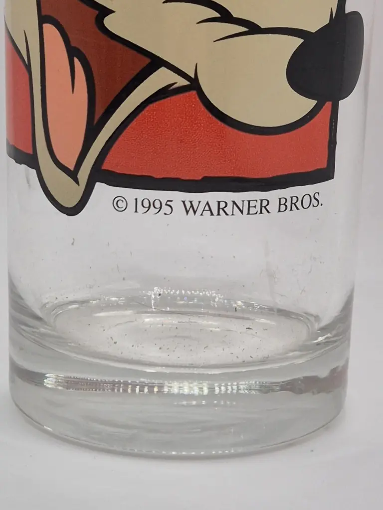 Verre Looney Tunes Quick Coca Cola 1995 - Vil Coyote