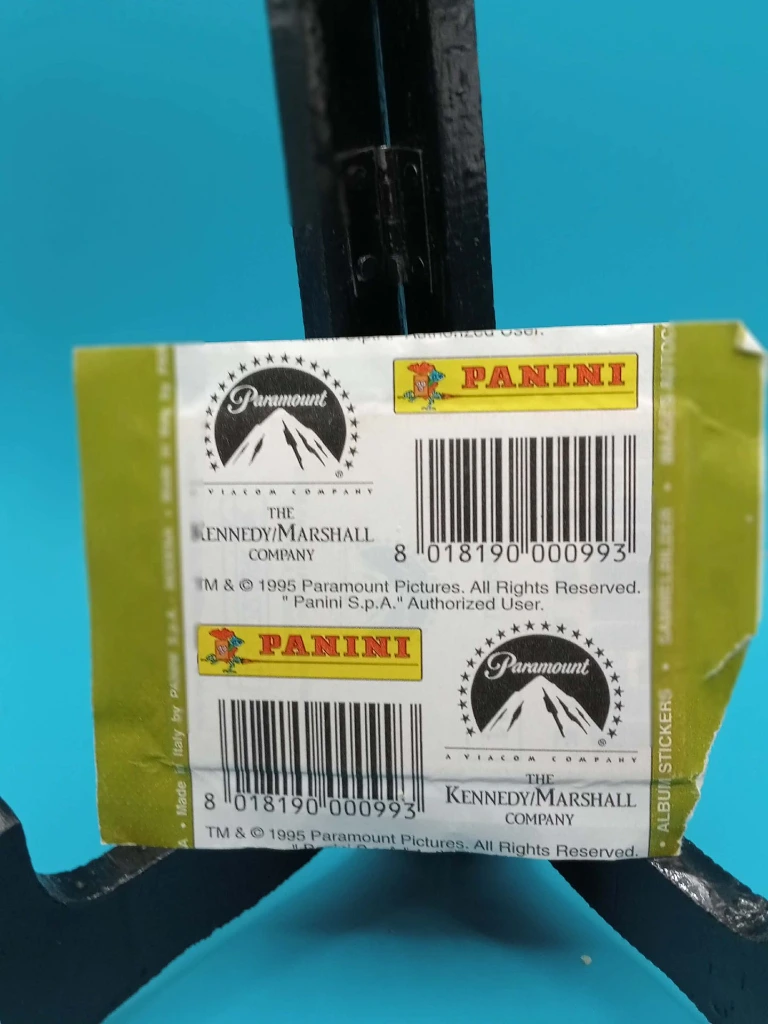 Pochette Panini Congo – Stickers film culte 1995