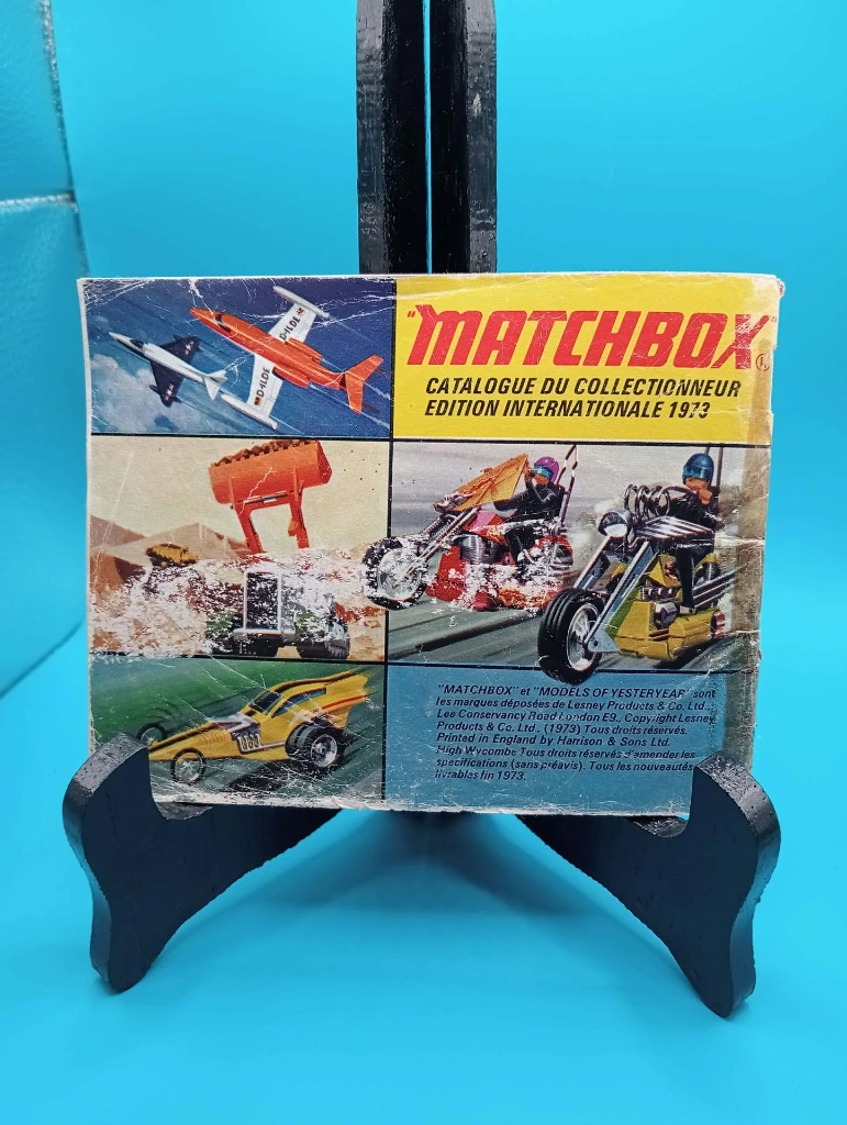 Catalogue Matchbox 1973 – Édition Internationale vintage pour collectionneur
