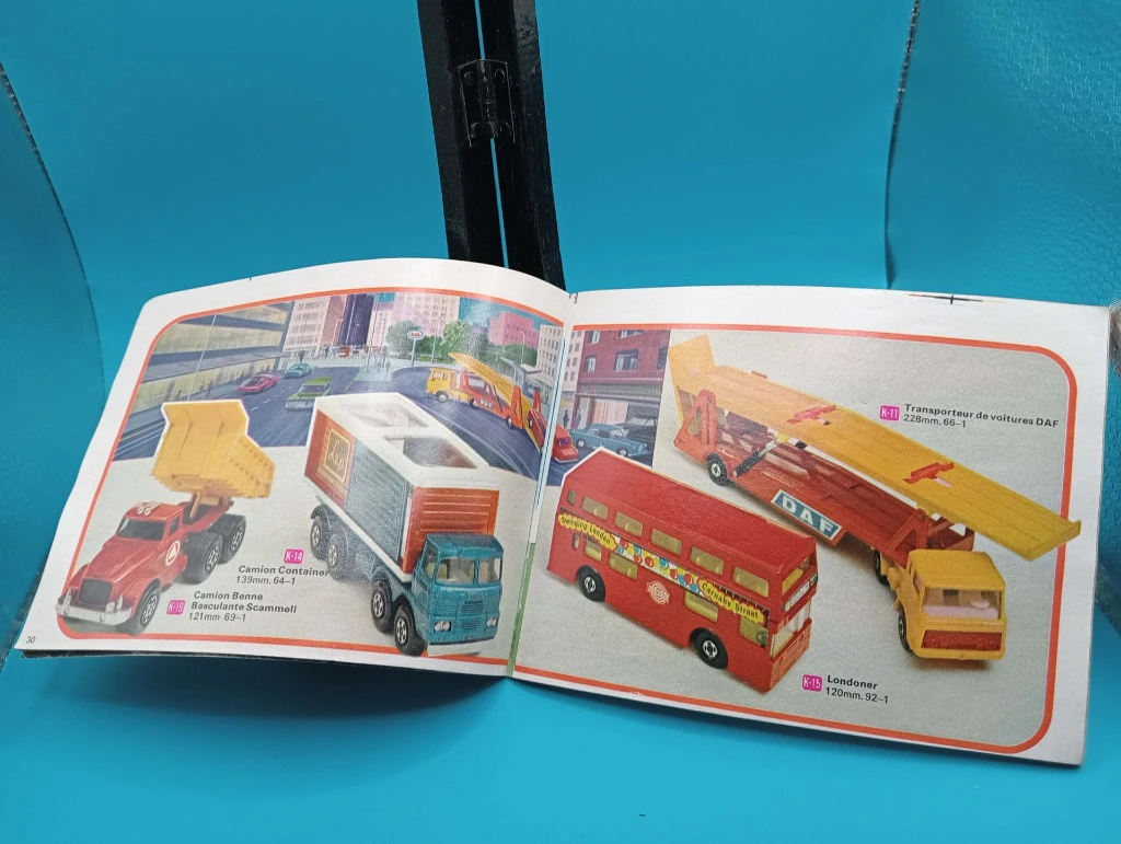 Catalogue Matchbox 1973 – Édition Internationale vintage pour collectionneur