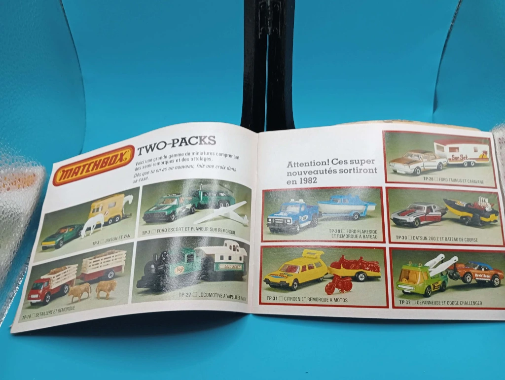 Catalogue Matchbox 1982/83 – Édition du collectionneur vintage