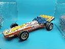 Voiture de course vintage Monte-Carlo n°30 – Jouet rétro sans pilote et sans vitre