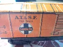Ensemble de trains vintage DISTLER – Santa Fe & DB – Made in Germany