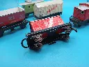 Ensemble de trains vintage DISTLER – Santa Fe & DB – Made in Germany
