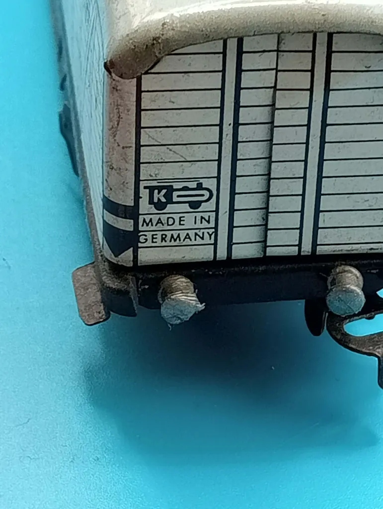 Ensemble de trains vintage DISTLER – Santa Fe & DB – Made in Germany