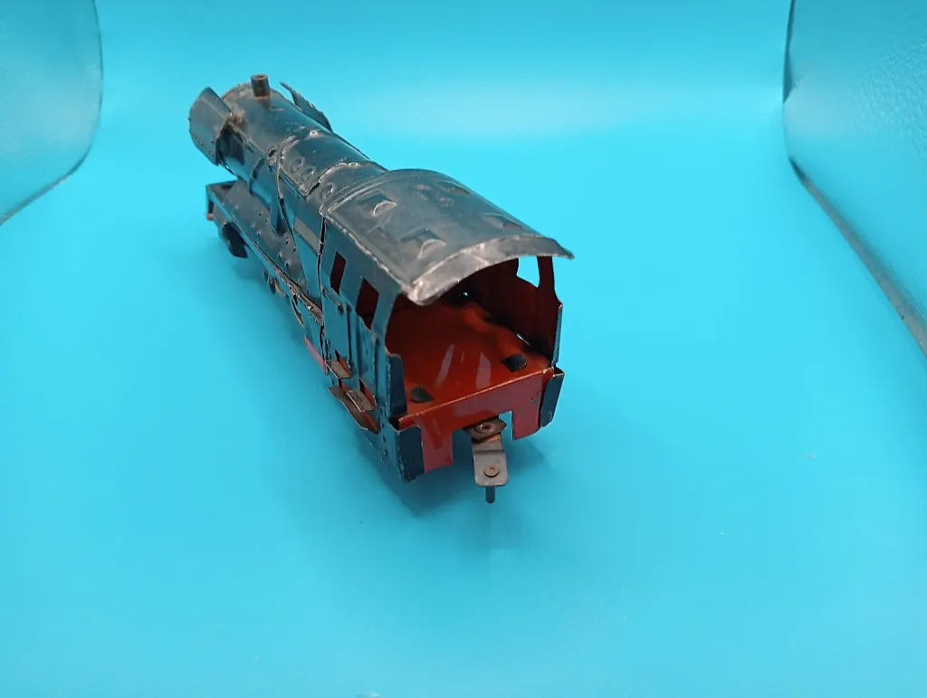 Ensemble de trains vintage DISTLER – Santa Fe & DB – Made in Germany