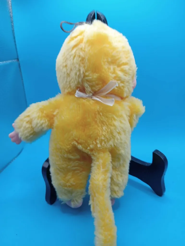 Monchhichi vintage jaune