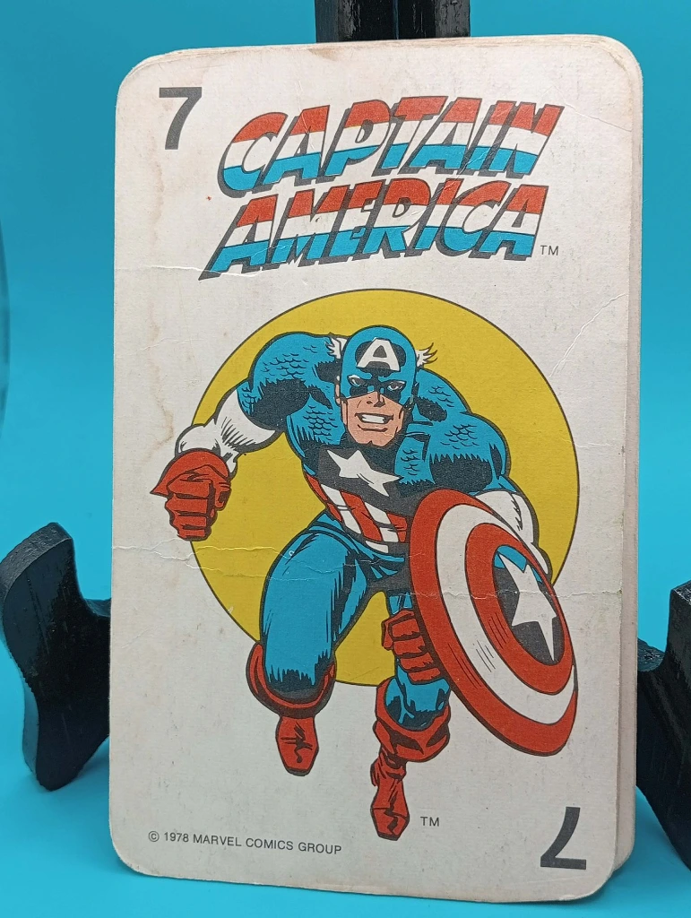 Marvel Comics Super-Heroes Card Game lot de 9 cartes