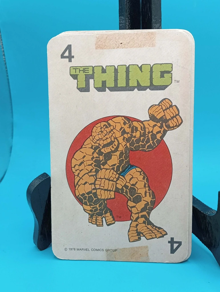 Marvel Comics Super-Heroes Card Game lot de 9 cartes