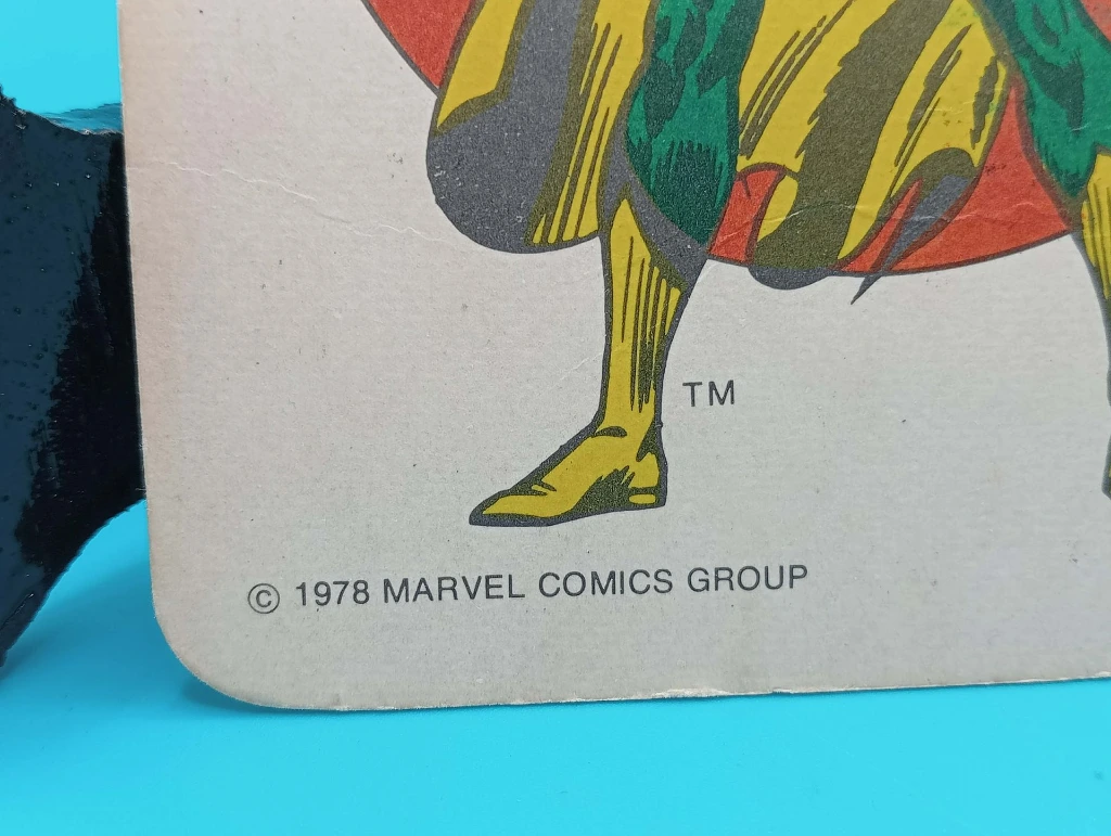 Marvel Comics Super-Heroes Card Game lot de 9 cartes