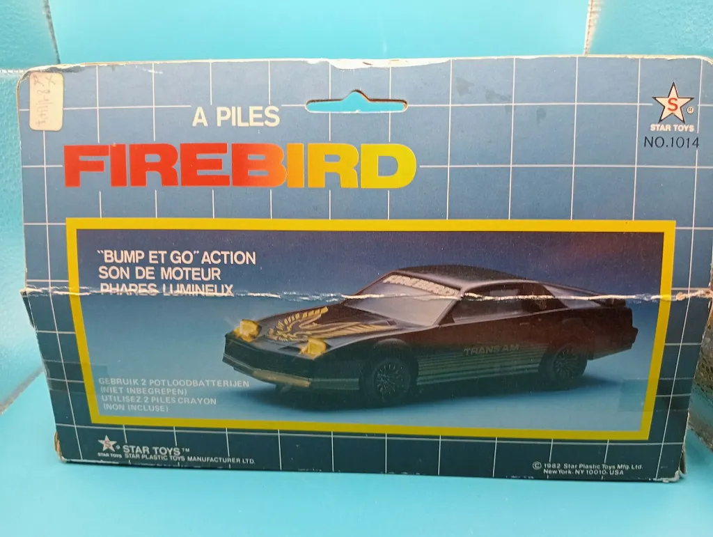 Pontiac Firebird Trans Am STAR TOYS – Voiture jouet vintage à pile – Hong Kong 1982