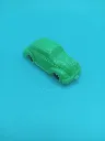 Volkswagen Coccinelle – Jouet plastique vert – Cadeau Bonux – Années 60–80