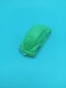 Volkswagen Coccinelle – Jouet plastique vert – Cadeau Bonux – Années 60–80