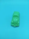 Volkswagen Coccinelle – Jouet plastique vert – Cadeau Bonux – Années 60–80