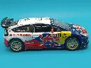 Bburago Citroën C4 WRC 1/32 – Loeb/Elena Rallye Italie 2009, miniature de collection