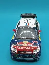 Bburago Citroën C4 WRC 1/32 – Loeb/Elena Rallye Italie 2009, miniature de collection