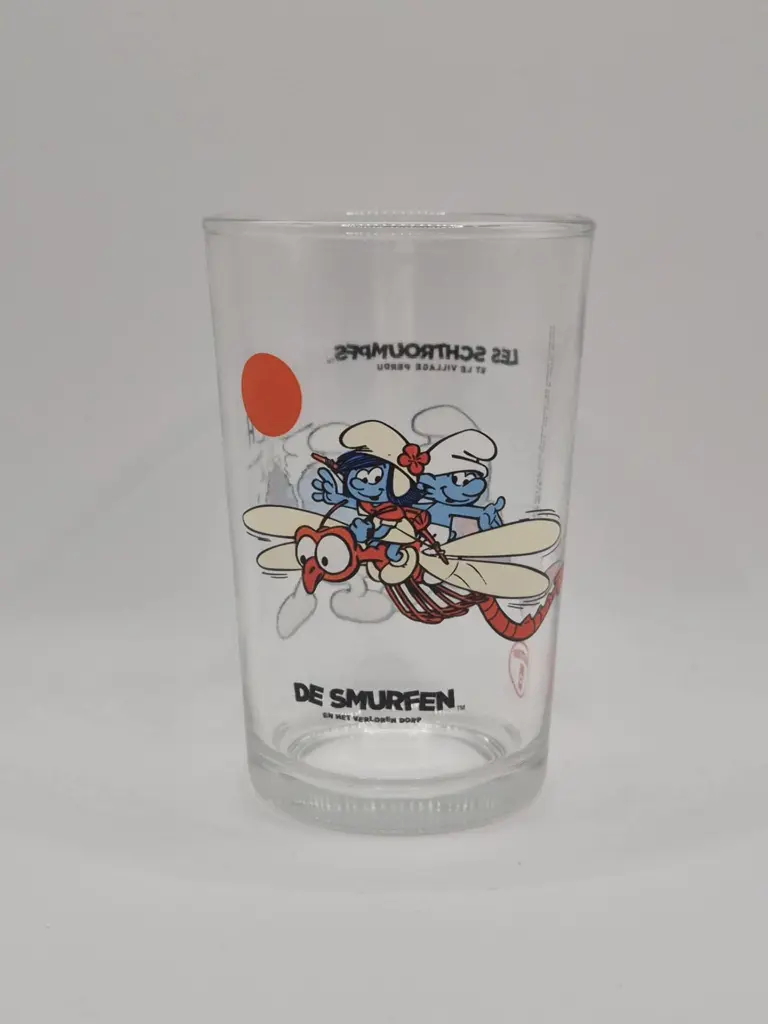 Verre schtroumpfs Bister 2017 - les schtroumpfs et le village perdu