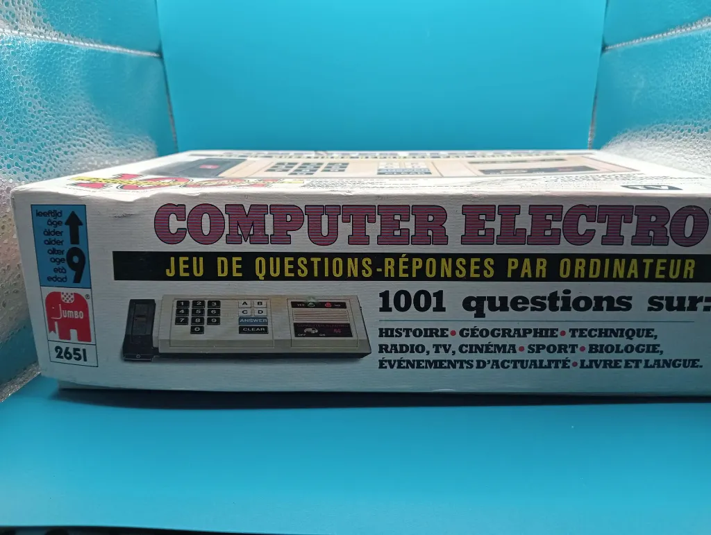 Computer Electro Jumbo 1001 – Jeu électronique vintage