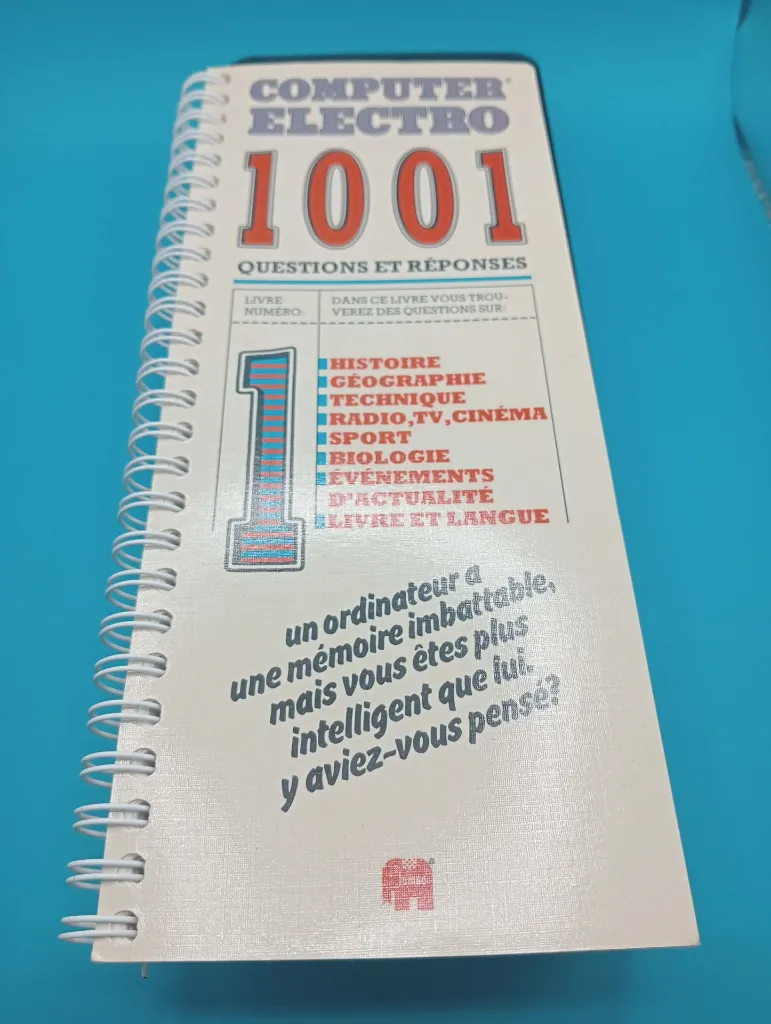 Computer Electro Jumbo 1001 – Jeu électronique vintage